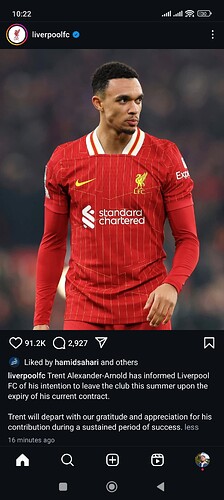 LFC Instagram