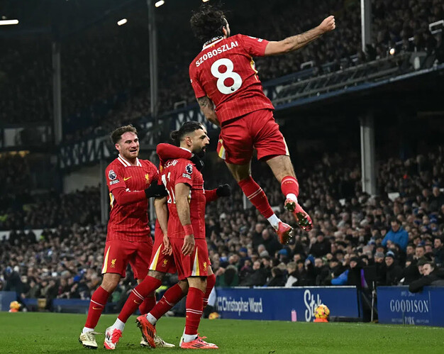 Everton v LFC 2025