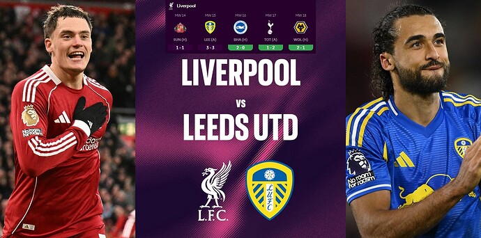 LFC v Leeds Preview