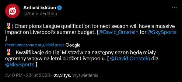 Screenshot 2023-02-22 at 14-49-27 Anfield Edition na Twitterze